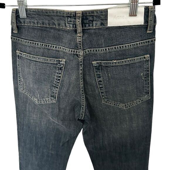 Acne Women's Size 26/34 Hex Blur Skinny Jeans Classic Staple Nostalgic - Picture 6 of 16